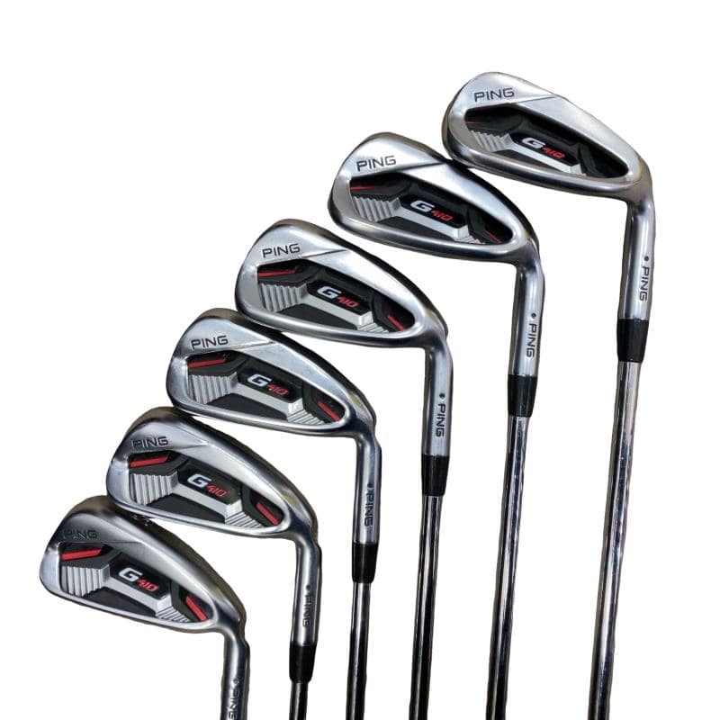 【中古】 ピン G410 6S アイアンセット IR NS PRO MODUS3 TOUR105 (フレックスR) メンズ 男性用 右利き 右用 Cランク ゴルフクラブ