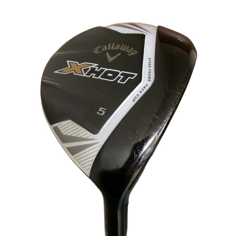 【中古】 キャロウェイ X HOT  5W フェアウェイウッド FW X HOT 60W(フェアウェイウッド) (フレックスS) メンズ 成人男性用 右利き 右用 C位置づける ゴルフ野球クラブ