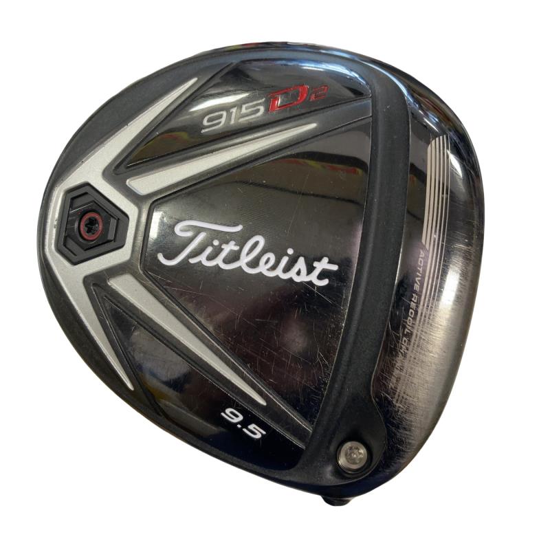 【中古】 タイトリスト 915 D2  9.5° １番ウッド DR ATTAS 6☆ 6 (フレックスS) メンズ 成人男性用 右利き 右用 C価値づける ゴルフ野球クラブ