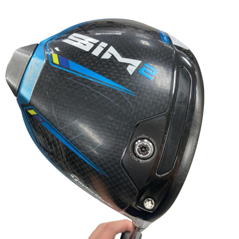 【中古】 テーラーメイド SIM2 9° ドライバー DR 純正特注シャフト (フレックスS) メンズ 男性用 右利き 右用 Cランク ゴルフクラブ