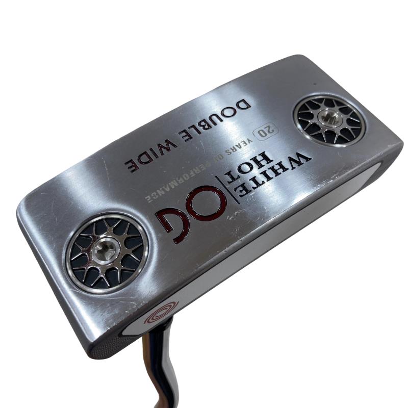 【中古】 オデッセイ WHITE HOT OG DOUBLE WIDE 34in パター PT STROKE LAB (フレックス余分の物) メンズ 成人男性用 右利き 右用 C位置づける ゴルフ野球クラブ