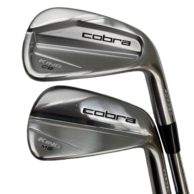 【中古】 コブラ KING FORGED CB/MB(シルバー)(2023) 6S アイアンセット IR NS PRO MODUS3 TOUR105 (フレックスS) メンズ 男性用 右利き 右用 Cランク ゴルフクラブ