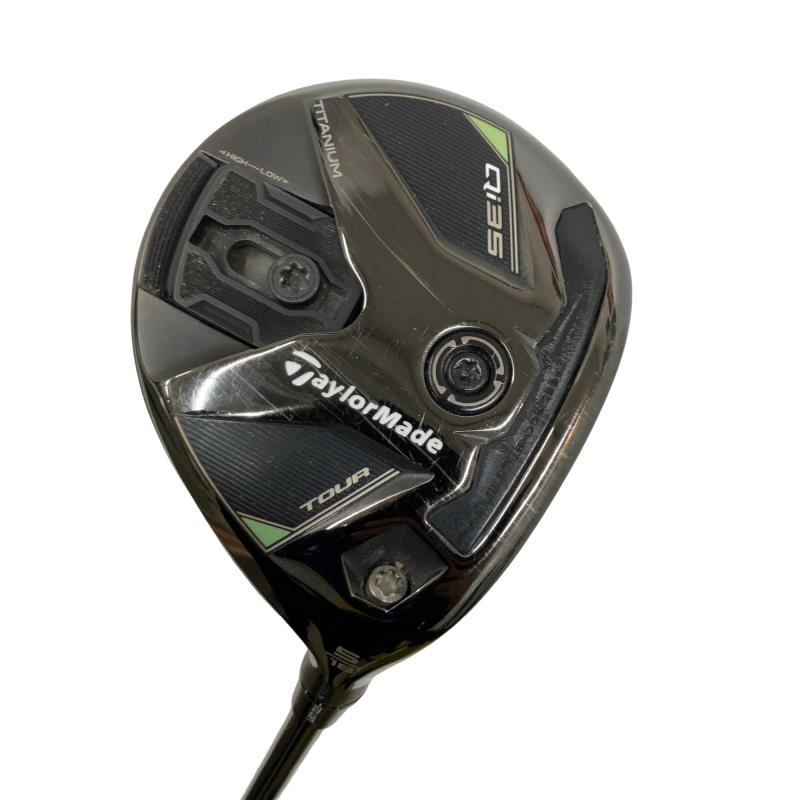 【中古】 テーラーメイド Qi35 TOUR 5W フェアウェイウッド FW 純正特注シャフト (フレックスS) メンズ 男性用 右利き 右用 Cランク ゴルフクラブ
