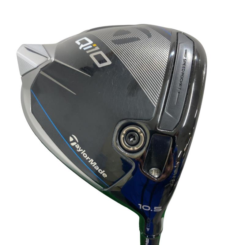 【中古】 テーラーメイド Qi10 10.5° ドライバー DR リシャフト (フレックスその他) メンズ 男性用 右利き 右用 Cランク ゴルフクラブ