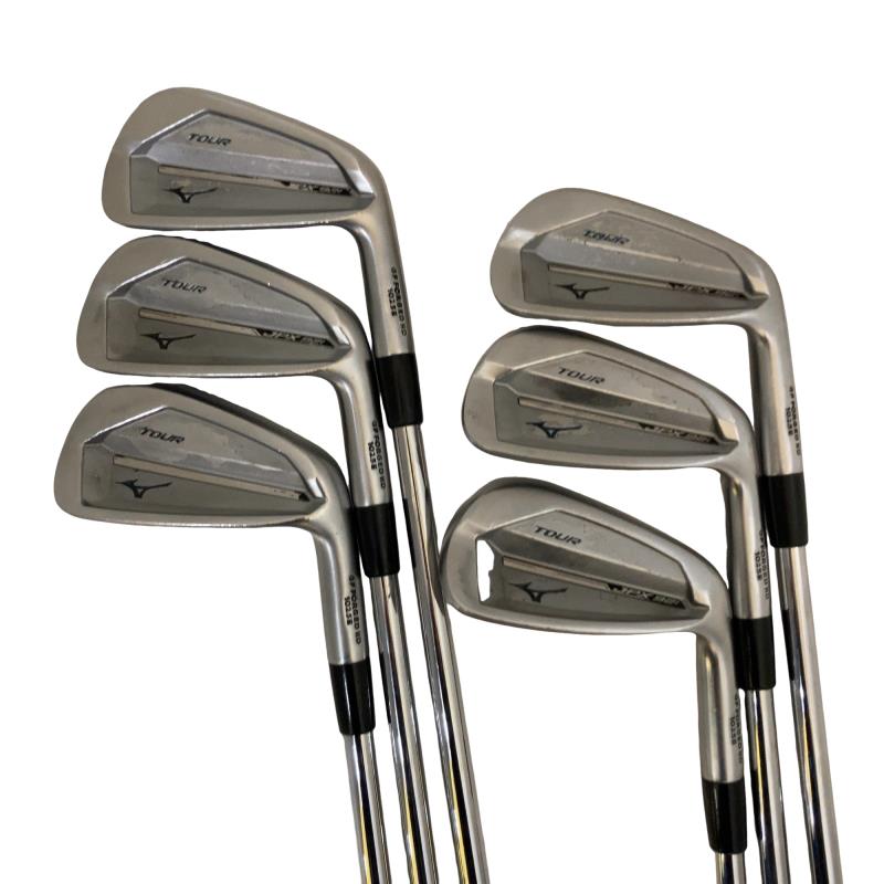 【中古】 ミズノ JPX 921 TOUR 6S アイアンセット IR 純正特注シャフト (フレックスS) メンズ 男性用 右利き 右用 Cランク ゴルフクラブ