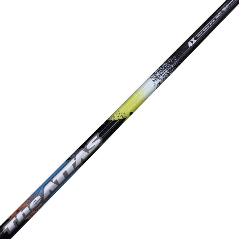 【中古】 ピン捩り付き添い人(G400系) マミヤドライバー用 立て坑 The ATTAS 4 (フレックスX)B価値づける ゴルフ野球クラブ