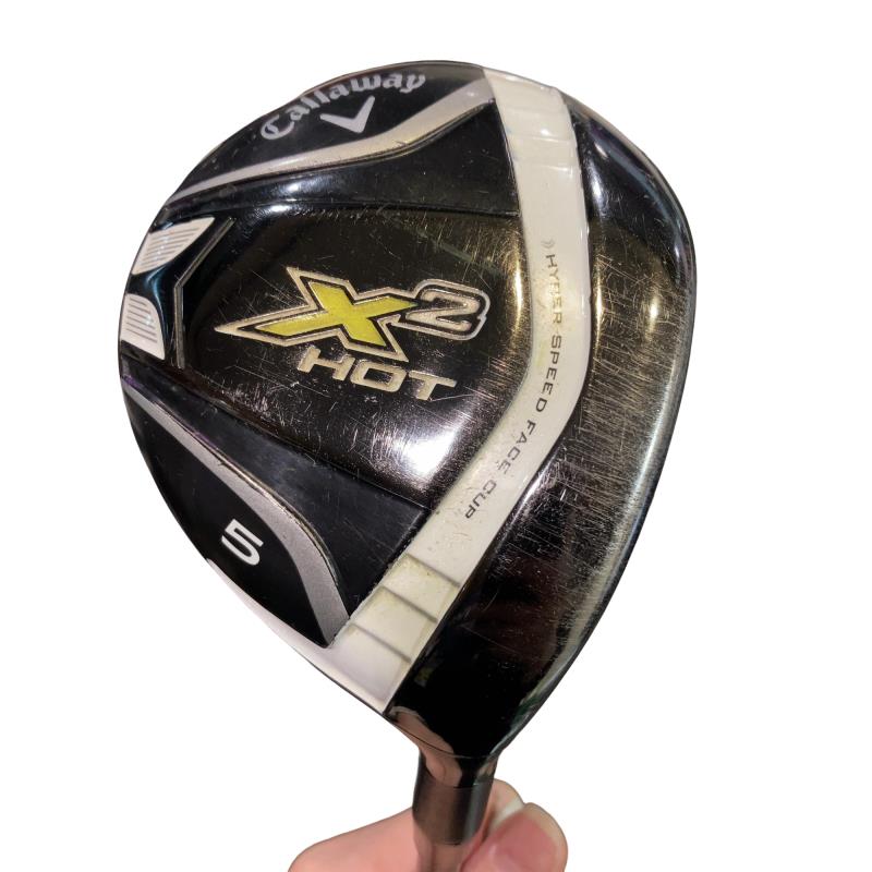 【中古】 キャロウェイ X2 HOT  5W フェアウェイウッド FW X2 HOT(公明正大通い路) (フレックスR) メンズ 成人男性用 右利き 右用 D位置づける ゴルフ野球クラブ