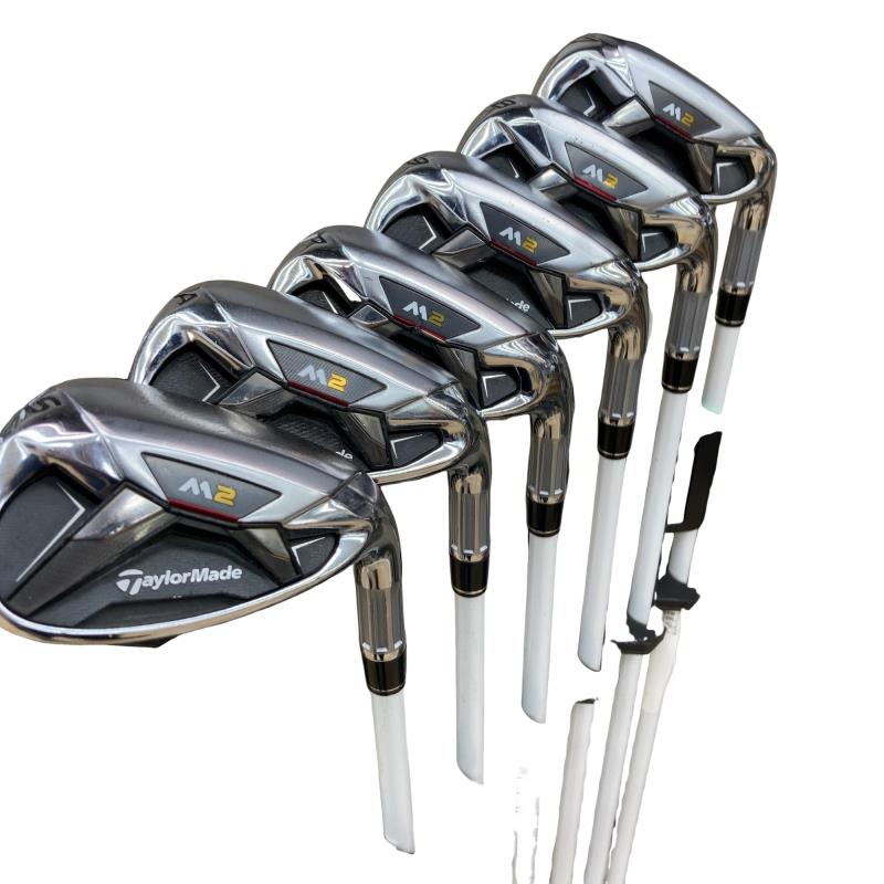 【中古】 テーラーメイド M2 8S レディース アイアンセット IR TM7-316 (フレックスL) レディース 女性用 右利き 右用 Dランク ゴルフクラブ