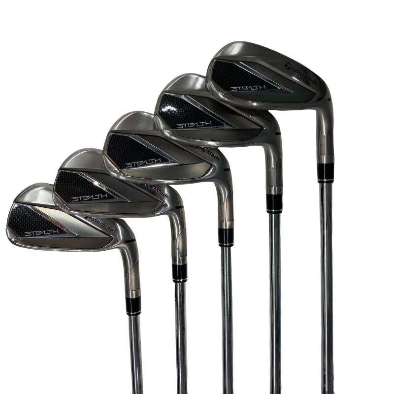 【中古】 テーラーメイド STEALTH 5S アイアンセット IR リシャフト (フレックスその他) メンズ 男性用 右利き 右用 Cランク ゴルフクラブ