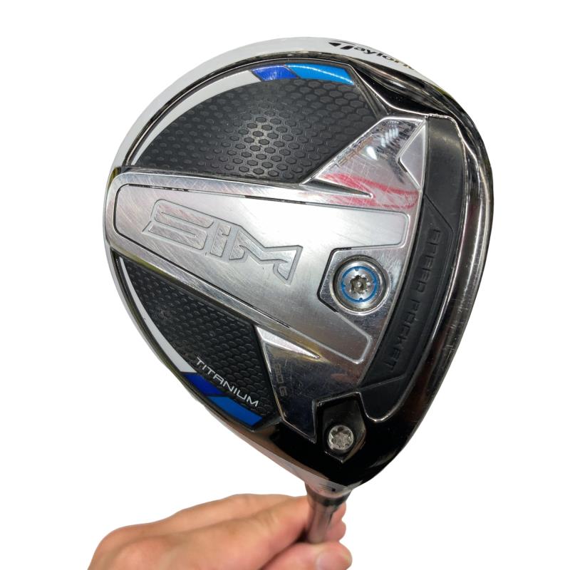 【中古】 テーラーメイド SIM 3W フェアウェイウッド FW TENSEI SILVER TM50(FW) (フレックスS) メンズ 男性用 右利き 右用 Cランク ゴルフクラブ|ゴルフパートナー 中古クラブ店