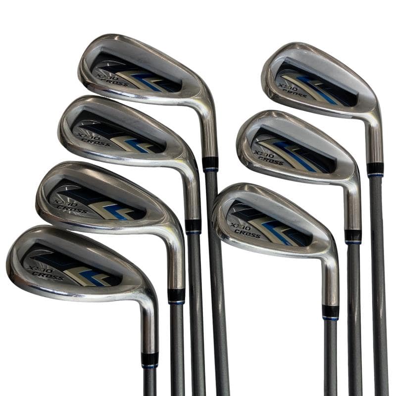【中古】 ダンロップ XXIO CROSS(2021) 7S アイアン仕掛ける IR XXIO MH2000 (フレックスR) メンズ 成人男性用 右利き 右用 C価値づける ゴルフ野球クラブ
