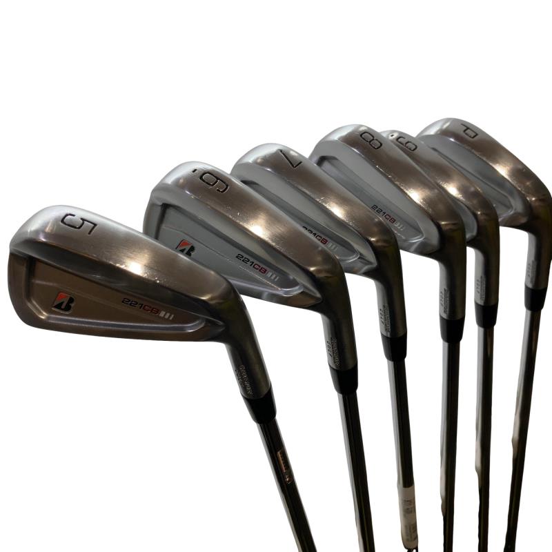 【中古】 ブリヂストン BRIDGESTONE 221CB 6S アイアン仕掛ける IR NS PRO MODUS3 TOUR120 (フレックスS) メンズ 成人男性用 右利き 右用 C価値づける ゴルフ野球クラブ