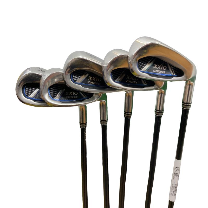 【中古】 ダンロップ XXIO CROSS 7S アイアン仕掛ける IR XXIO MH1000 (フレックスR) メンズ 成人男性用 右利き 右用 C序列付ける ゴルフ野球クラブ