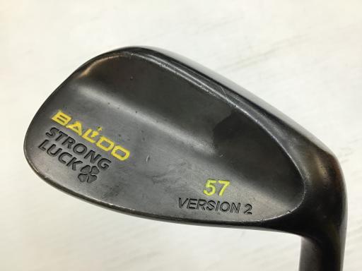 【中古】 BALDO BALDO STRONG LUCK VERSION 2 57° ウェッジ WG 純正特注シャフト (フレックスS) メンズ 男性用 右利き 右用 Cランク ゴルフクラブ