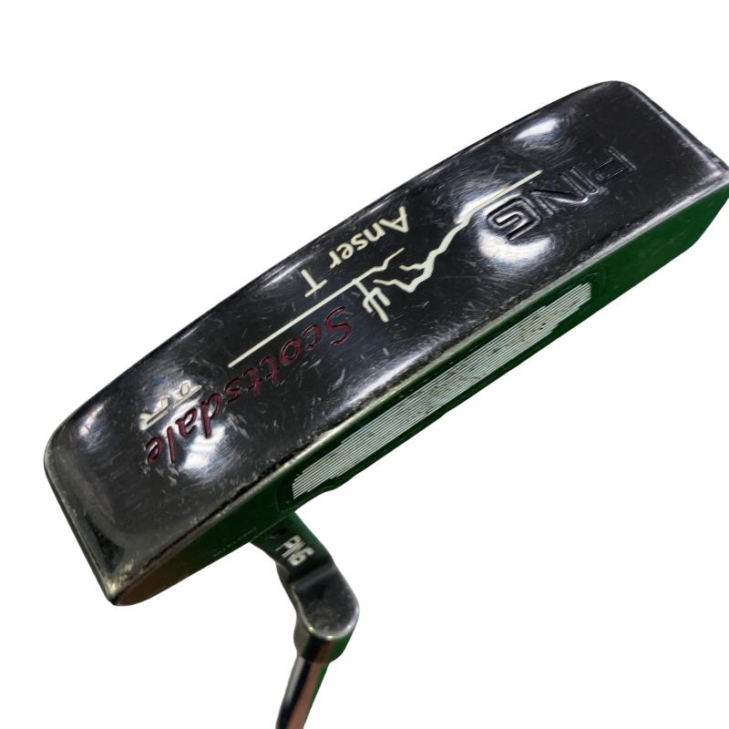 【中古】 ピン Scottsdale TR Anser T 34.0in パター PT スチール写真 (フレックス余分の物) メンズ 成人男性用 右利き 右用 C価値づける ゴルフ野球クラブ