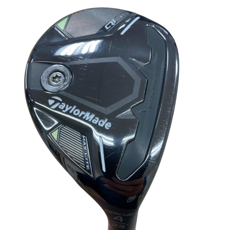 【中古】 テーラーメイド Qi35 MAX LITE U4 ユーティリティ UT AIR SPEEDER TM(Qi35 UT) (フレックスSR) メンズ 男性用 右利き 右用 Cランク ゴルフクラブ