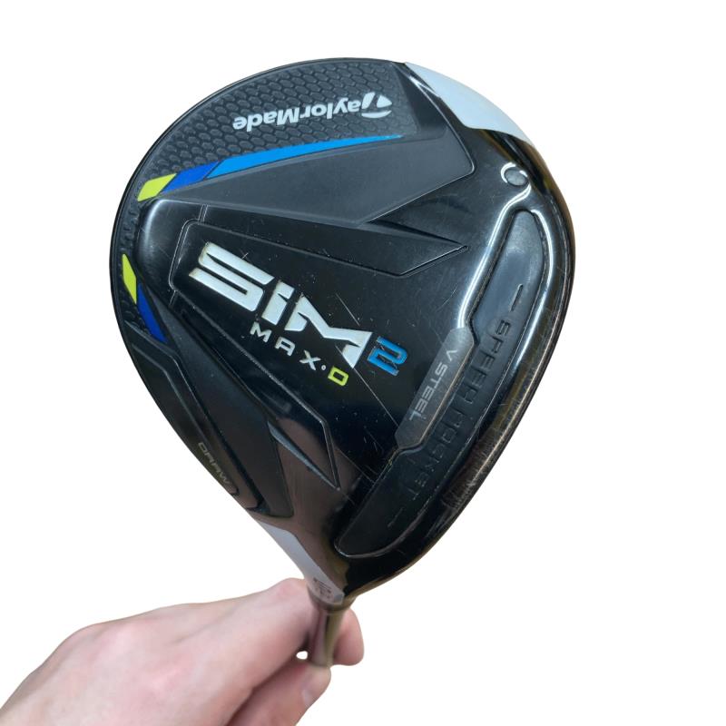 【中古】 テーラーメイド SIM2 MAX-D 5W フェアウェイウッド FW TENSEI BLUE TM50(SIM2 FW) (フレックスSR) メンズ 男性用 右利き 右用 Cランク ゴルフクラブ