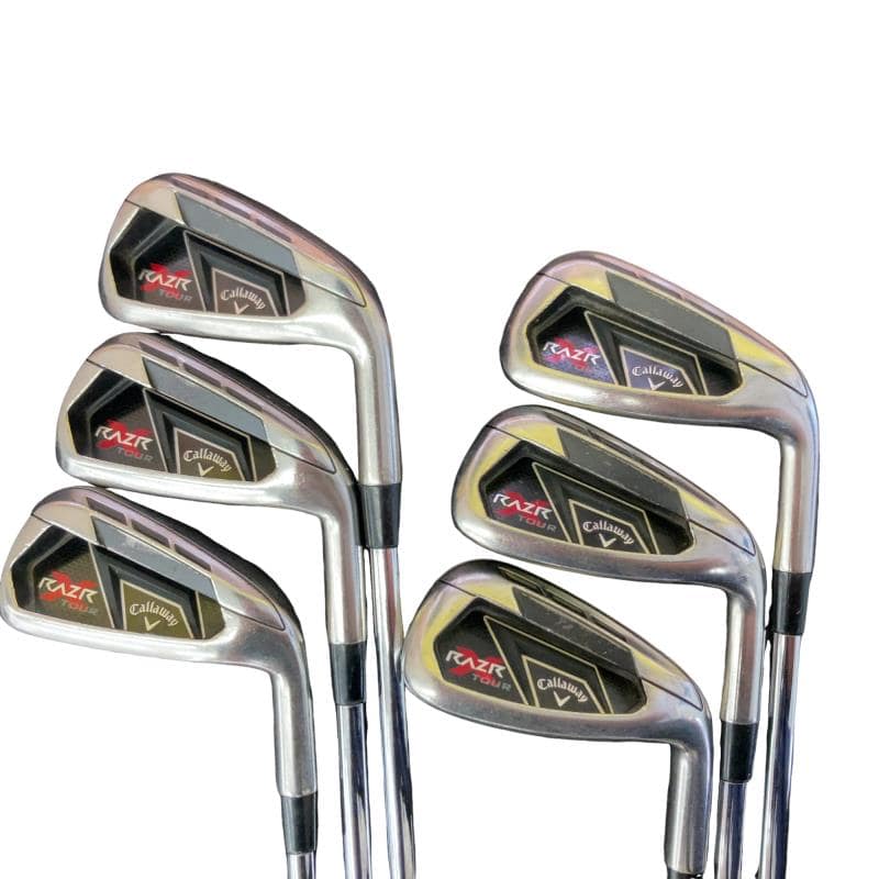 【中古】 キャロウェイ RAZR X TOUR 6S アイアンセット IR Memphis 10 DB (フレックスUNI) メンズ 男性用 右利き 右用 Cランク ゴルフクラブ｜ゴルフパートナー 中古クラブ店