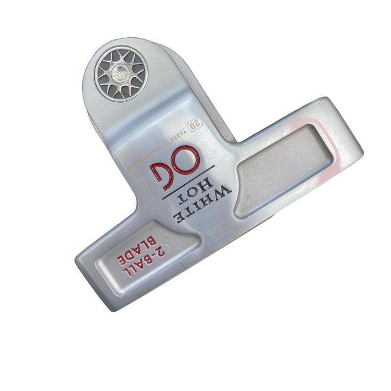 【中古】 オデッセイ WHITE HOT OG 2-BALL BLADE TOUR LINED 34in パター PT スチール写真 (フレックス余分の物) メンズ 成人男性用 右利き 右用 C位置づける ゴルフ野球クラブ