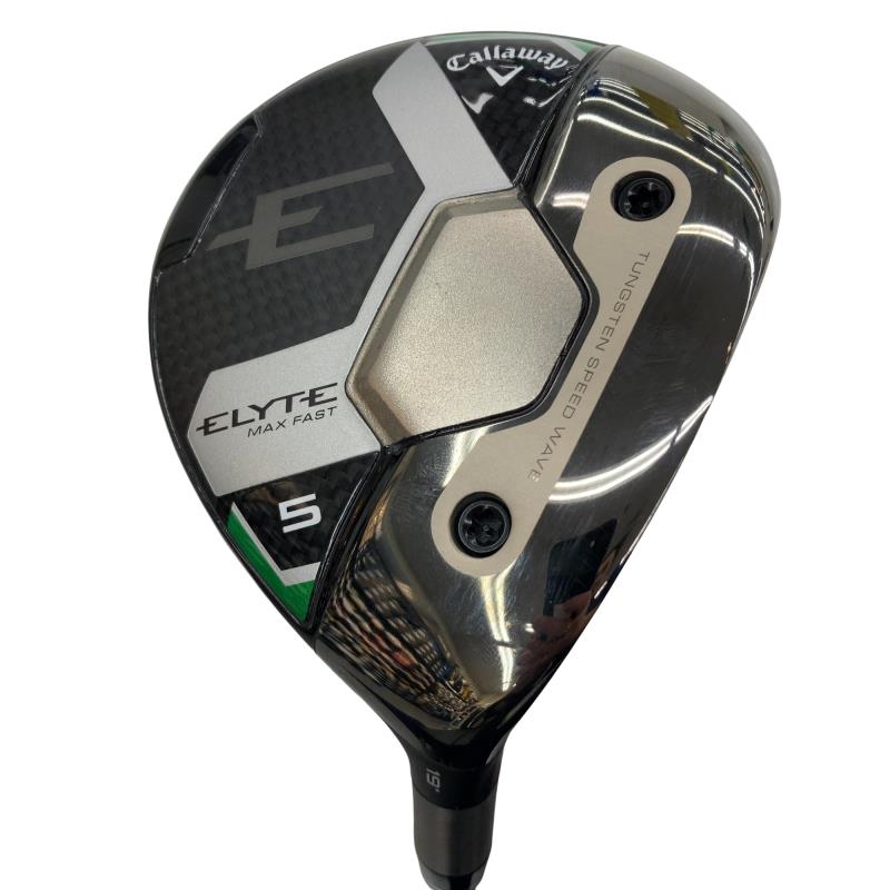 【中古】 キャロウェイ ELYTE MAX FAST 5W フェアウェイウッド FW LIN-Q GREEN 40 for CW(ELYTE FW) (フレックスR) メンズ 男性用 右利き 右用 Bランク ゴルフクラブ
