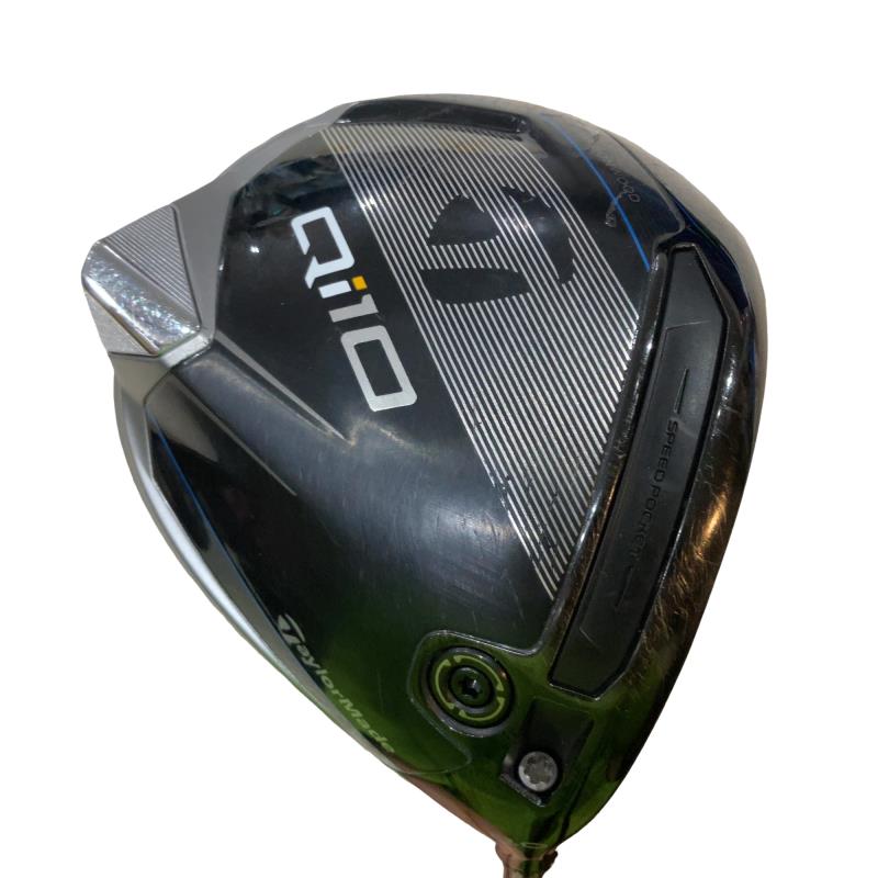 【中古】 テーラーメイド Qi10 9° ドライバー DR リシャフト (フレックスその他) メンズ 男性用 右利き 右用 Cランク ゴルフクラブ