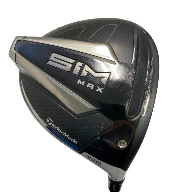 【中古】 テーラーメイド SIM MAX 10.5° ドライバー DR TENSEI BLUE TM50(DR) (フレックスS) メンズ 男性用 右利き 右用 Cランク ゴルフクラブ