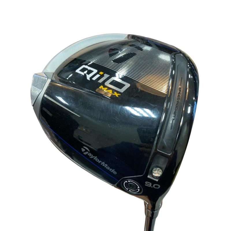 【中古】 テーラーメイド Qi10 MAX 9&deg; ドライバー DR Diamana BLUE TM50(Qi10 DR) (フレックスS) メンズ 男性用 右利き 右用 Cランク ゴルフクラブ｜ゴルフパートナー 中古クラブ店