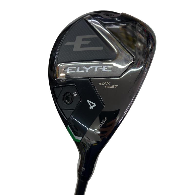 【中古】 キャロウェイ ELYTE MAX FAST U4 ユーティリティ UT LIN-Q GREEN 40 for CW(ELYTE UT) (フレックスR) メンズ 男性用 右利き 右用 Bランク ゴルフクラブ