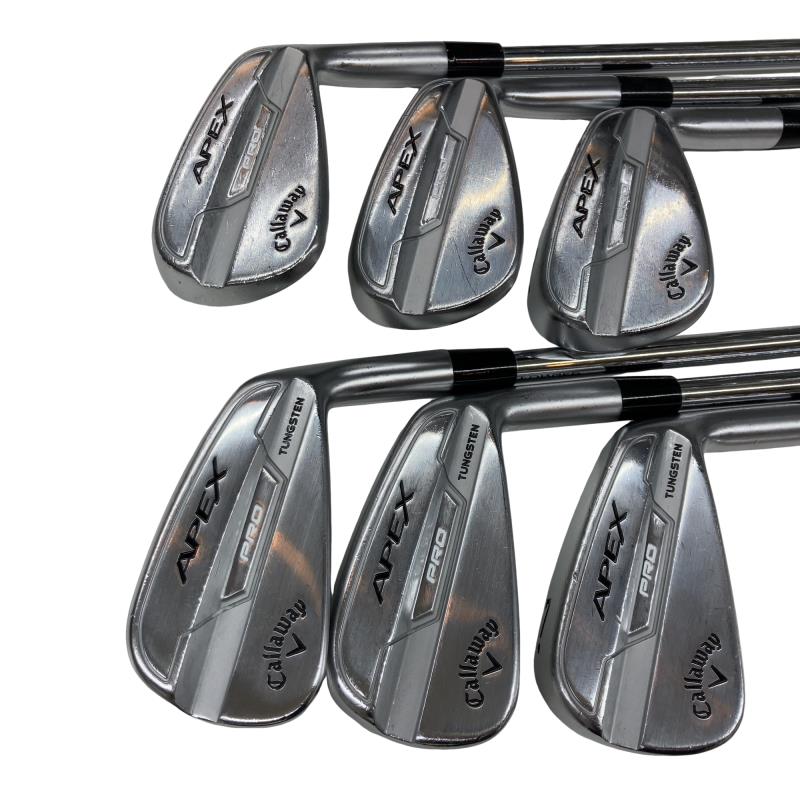 【中古】 キャロウェイ APEX PRO(2021) 6S アイアン仕掛ける IR NS PRO MODUS3 TOUR105 (フレックスS) メンズ 成人男性用 右利き 右用 C価値づける ゴルフ野球クラブ