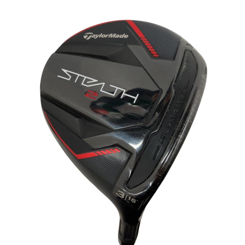 【中古】 テーラーメイド STEALTH2 3W フェアウェイウッド FW TENSEI RED TM50(STEALTH FW) (フレックスS) メンズ 男性用 右利き 右用 Cランク ゴルフクラブ