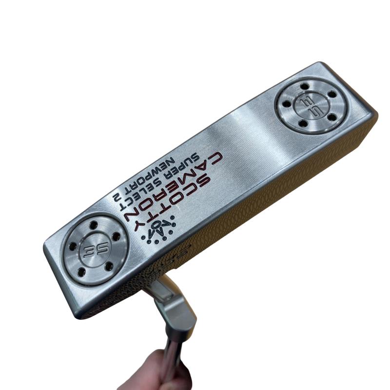 【中古】 タイトリスト SCOTTY CAMERON SUPER SELECT NEWPORT 2 34インチ パター PT スチール (フレックスその他) メンズ 男性用 右利き 右用 Cランク ゴルフクラブ