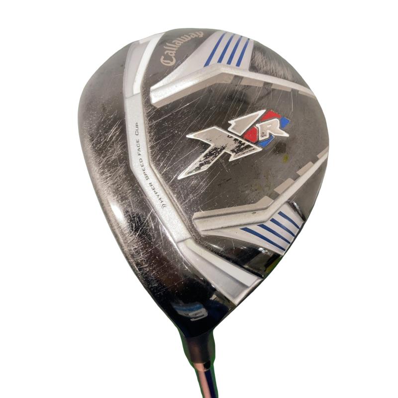 【中古】 キャロウェイ XR 3W レフティ フェアウェイウッド FW XR(フェアウェイ) (フレックスR) メンズ 男性用 左利き レフティ 左用 Cランク ゴルフクラブ