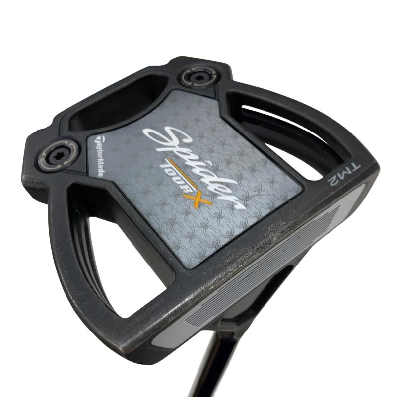 【中古】 テーラーメイド Spider TOUR X TRUSS TM2 33インチ パター PT スチール (フレックスその他) メンズ 男性用 右利き 右用 Cランク ゴルフクラブ