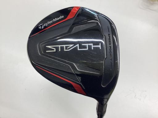 【中古】 テーラーメイド STEALTH 3W フェアウェイウッド FW TENSEI RED TM50(STEALTH FW) (フレックスR) メンズ 男性用 右利き 右用 Cランク ゴルフクラブ