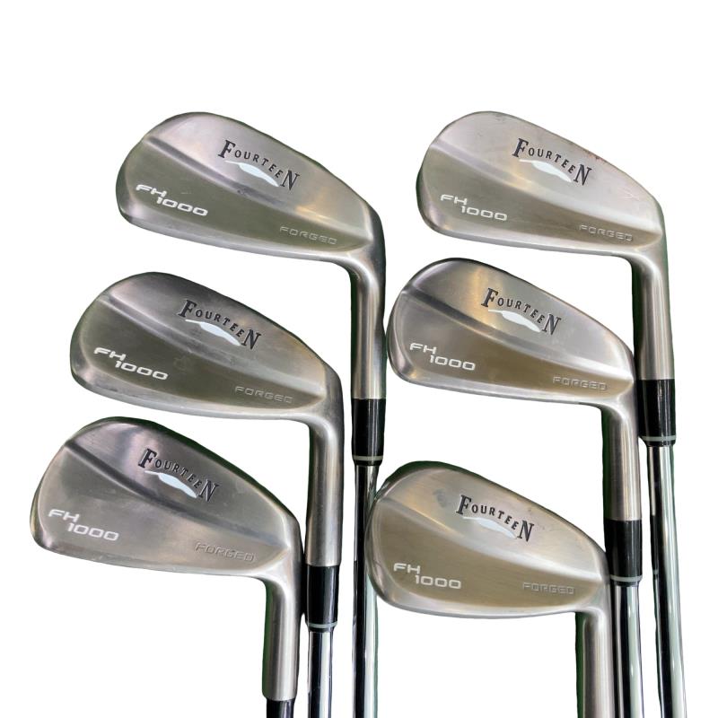 【中古】 フォーティーン FH-1000 FORGED(2016) 6S アイアン仕掛ける IR Dynamic Gold TOUR ISSUE (フレックスS) メンズ 成人男性用 右利き 右用 C価値づける ゴルフ野球クラブ