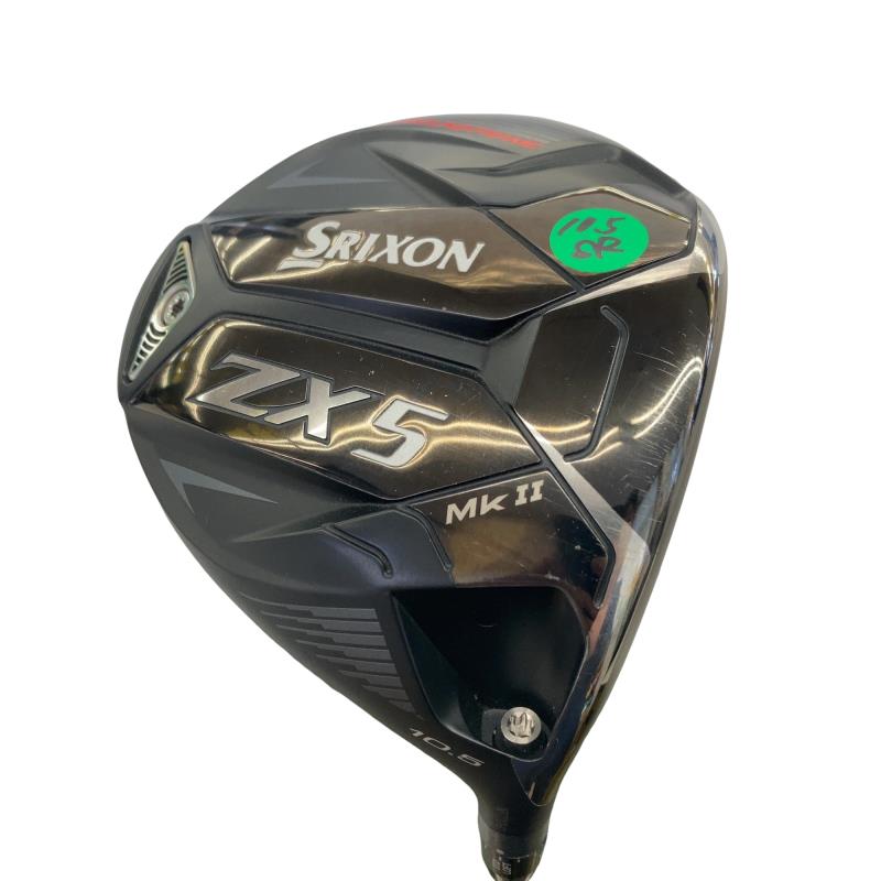 【中古】 ダンロップ SRIXON ZX5 Mk II 10.5° ドライバー DR Diamana ZX-II 50 (フレックスSR) メンズ 男性用 右利き 右用 Cランク ゴルフクラブ