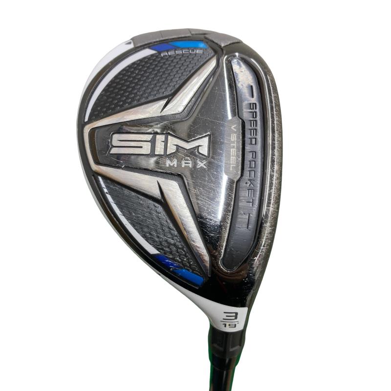 【中古】 テーラーメイド SIM MAX U3 ユーティリティ UT リシャフト (フレックスその他) メンズ 男性用 右利き 右用 Cランク ゴルフクラブ｜ゴルフパートナー 中古クラブ店