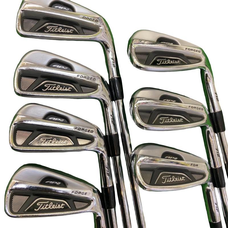 【中古】 タイトリスト Titleist AP2 712 8S アイアン書き割り IR NS PRO 950GH (フレックスS) メンズ 成人男性用 右利き 右用 C位置づける ゴルフ野球クラブ