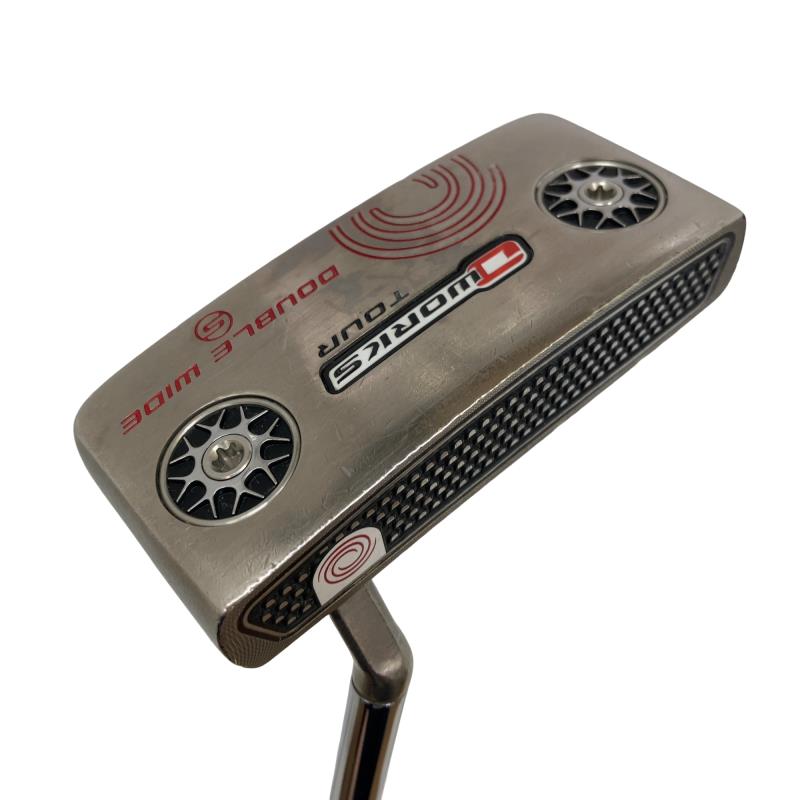 【中古】 オデッセイ O WORKS TOUR SILVER DOUBLE WIDE S 34インチ パター PT スチール (フレックスその他) メンズ 男性用 右利き 右用 Cランク ゴルフクラブ