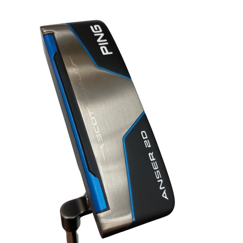 【中古】 ピン Scottsdale ANSER 2D(2025) 34インチ(SS TOUR 2.0) レフティ パター PT スチール (フレックスその他) メンズ 男性用 左利き レフティ 左用 Bランク ゴルフクラブ｜ゴルフパートナー 中古クラブ店