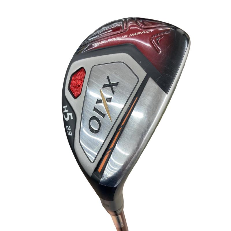 【中古】 ダンロップ XXIO(2018) H5(レッド) ユーティリティ UT XXIO MP1000(ハイブリッド) レッド (フレックスR) メンズ 男性用 右利き 右用 Cランク ゴルフクラブ