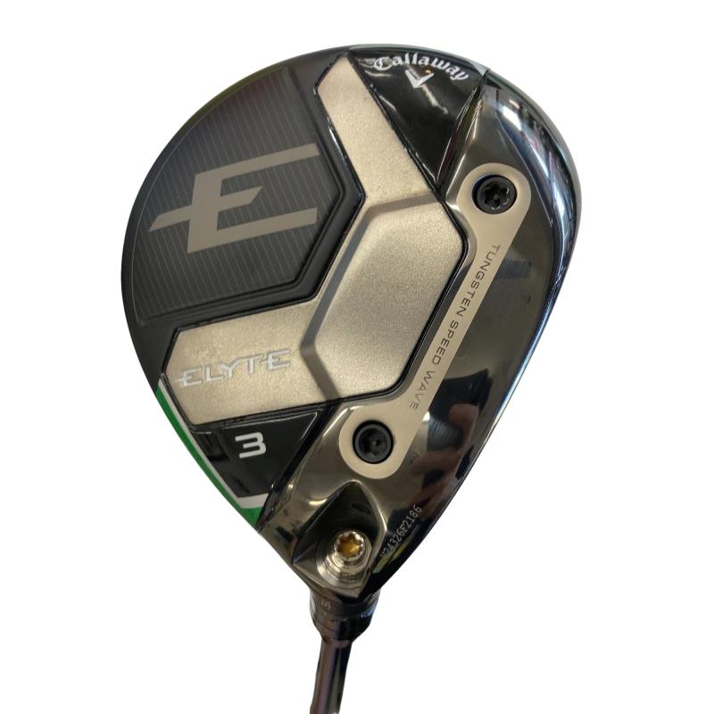 【中古】 キャロウェイ ELYTE  3W フェアウェイウッド FW VENTUS GREEN 50 for CW(ELYTE FW) (フレックスS) メンズ 成人男性用 右利き 右用 B序列付ける ゴルフ野球クラブ
