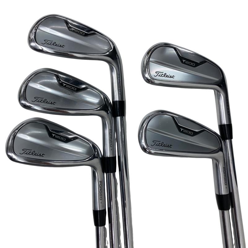 【中古】 タイトリスト Titleist T200(2021) 5S アイアン仕掛ける IR NS PRO 880 AMC (フレックスS) メンズ 成人男性用 右利き 右用 C価値づける ゴルフ野球クラブ