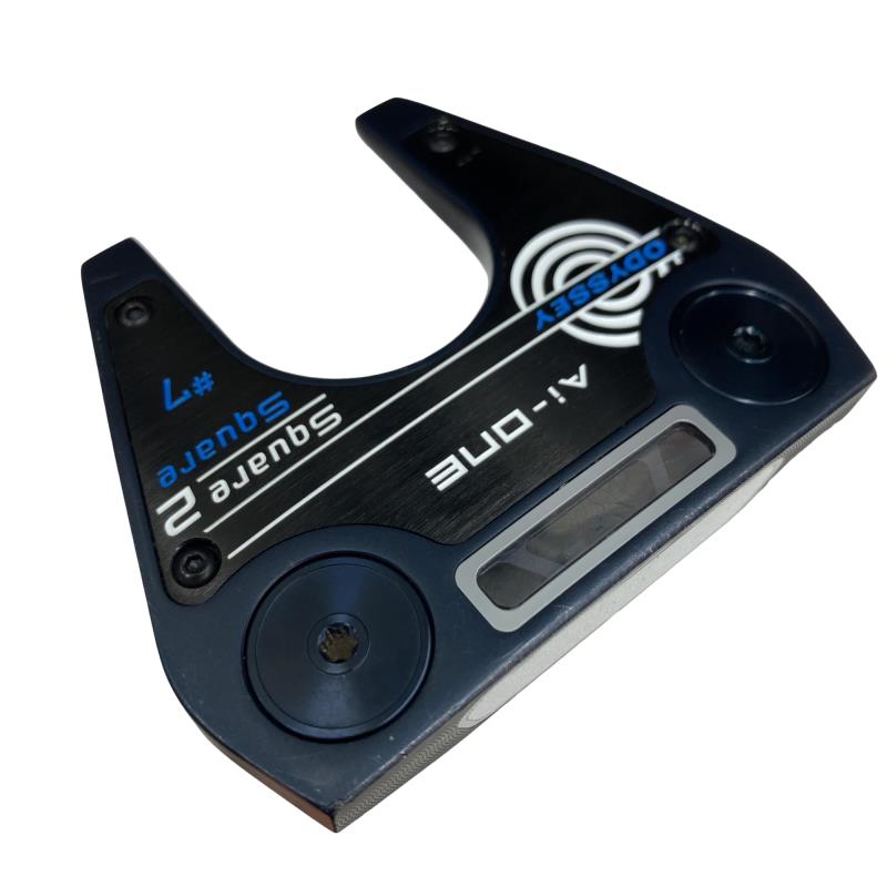 【中古】 オデッセイ Ai-ONE SQUARE 2 SQUARE #7 34in パター PT STROKE LAB 90 スチール写真 (フレックス余分の物) メンズ 成人男性用 右利き 右用 C位置づける ゴルフ野球クラブ