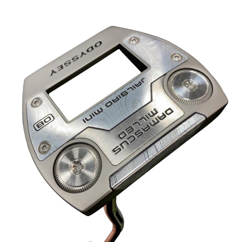 【中古】 オデッセイ DAMASCUS MILLED JAILBIRD MINI DB 34インチ パター PT STROKE LAB 90 スチール (フレックスその他) メンズ 男性用 右利き 右用 Bランク ゴルフクラブ｜ゴルフパートナー 中古クラブ店