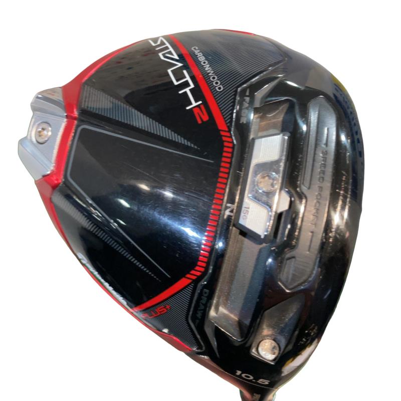 【中古】 テーラーメイド STEALTH2 PLUS 10.5° USA ドライバー DR 純正特注シャフト (フレックスS) メンズ 男性用 右利き 右用 Cランク ゴルフクラブ