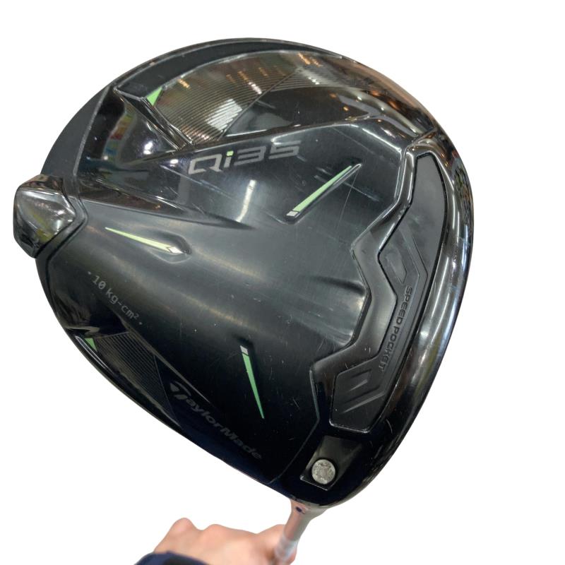 【中古】 テーラーメイド Qi35 MAX Designer Series BLACK 10.5° ドライバー DR Diamana BLUE TM50(Qi35 DR) (フレックスS) メンズ 男性用 右利き 右用 Cランク ゴルフクラブ