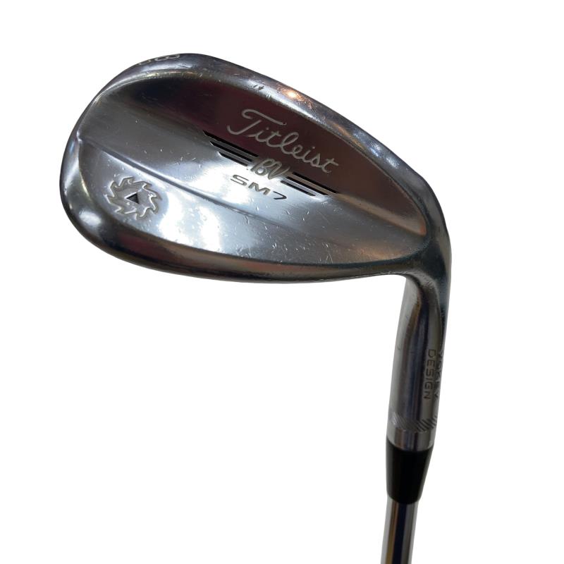 【中古】 タイトリスト VOKEY SPIN MILLED SM7 ツアークロム 58°/12°D ウェッジ WG リシャフト (フレックスその他) メンズ 男性用 右利き 右用 Dランク ゴルフクラブ