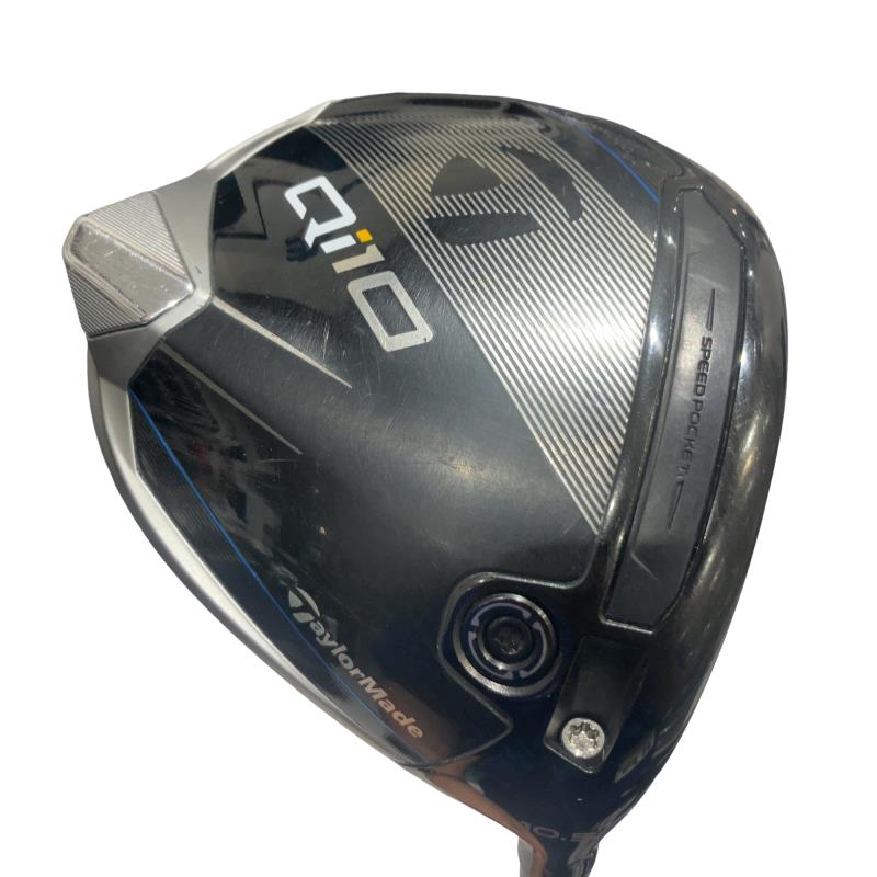 【中古】 テーラーメイド Qi10 10.5° ドライバー DR リシャフト (フレックスその他) メンズ 男性用 右利き 右用 Cランク ゴルフクラブ