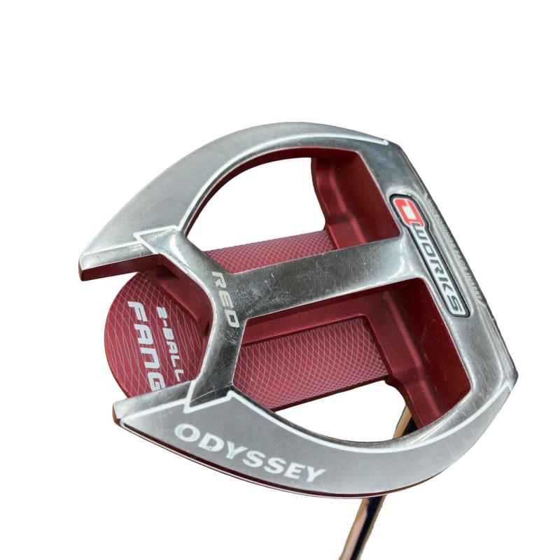 【中古】 オデッセイ O WORKS RED 2・BALL FANG 34インチ パター PT スチール (フレックスその他) メンズ 男性用 右利き 右用 Cランク ゴルフクラブ